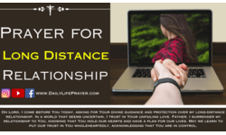 Prayer for Long Distance Relationship