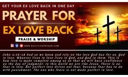Prayer for Ex Love Back