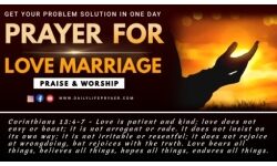 Powerful Prayer for Love Marriage