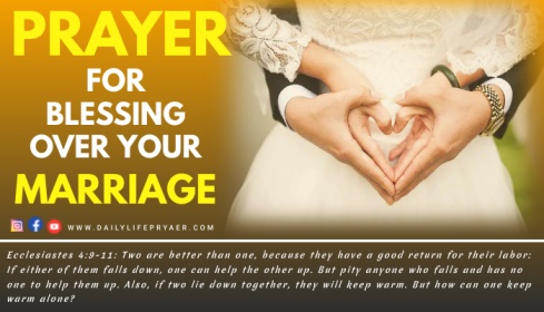 Prayer for Blessing over Your Marriage