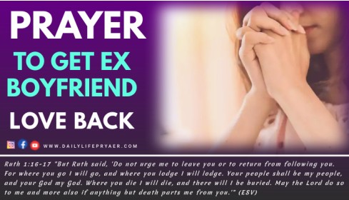 Prayer to Get Ex Boyfriend Love Back