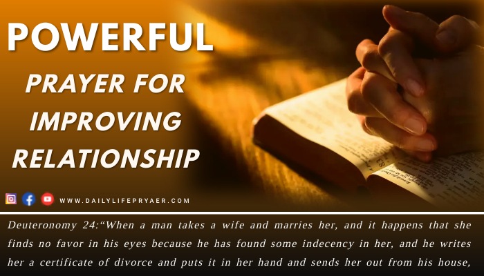 Powerful Prayer for Improving Relationship