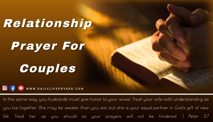 Relationship Prayer for Couples