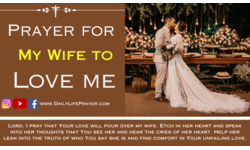 Prayer for Wife to Love Me Again