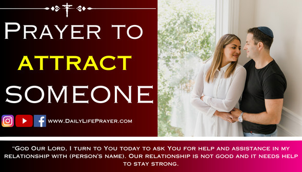 Prayer to Attract Someone Towards You
