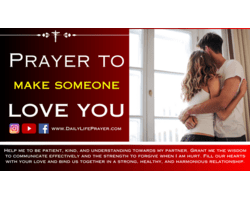 Prayer to Make Someone Love You Deeply